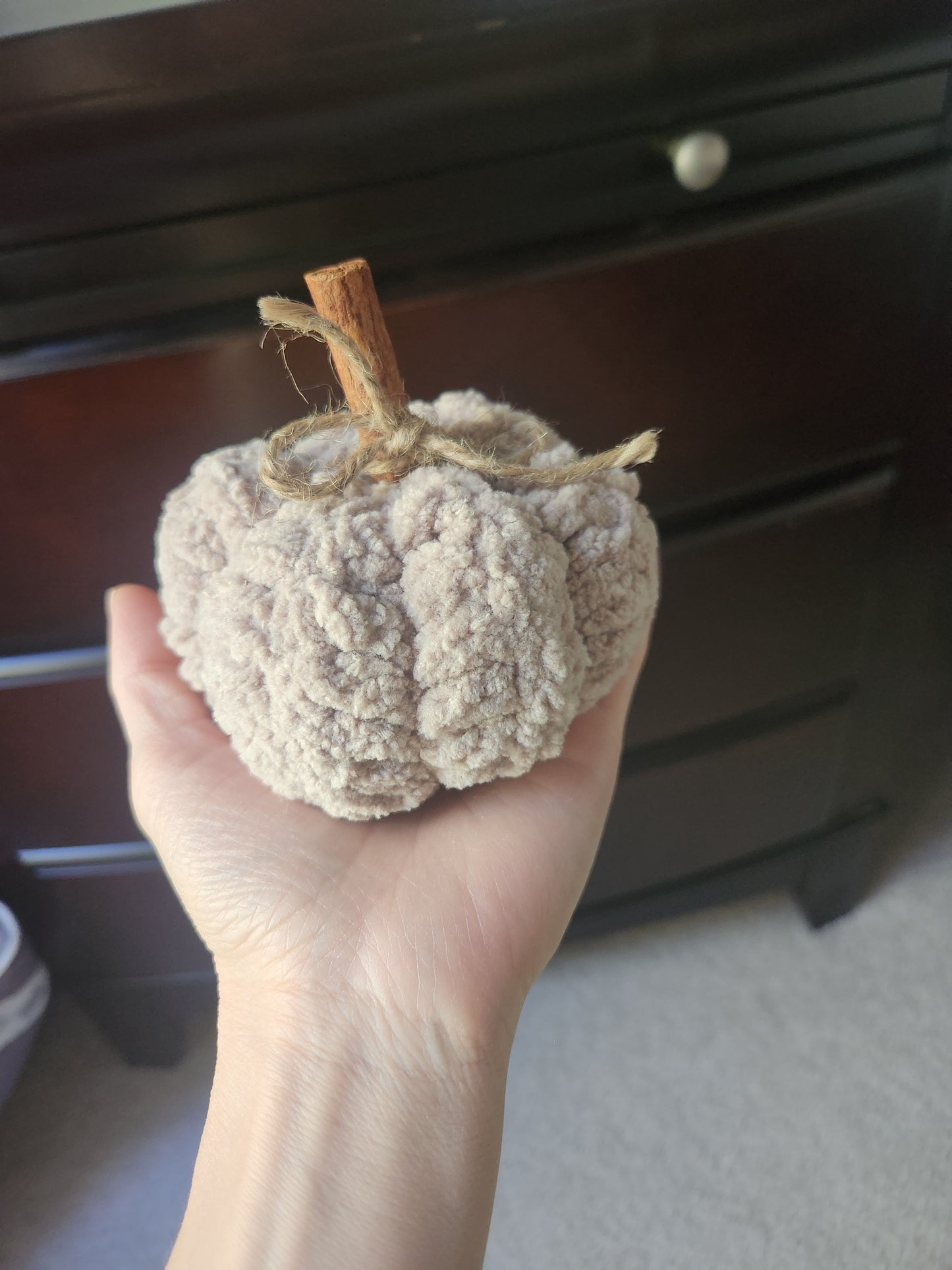 Mini Crochet Pumpkin