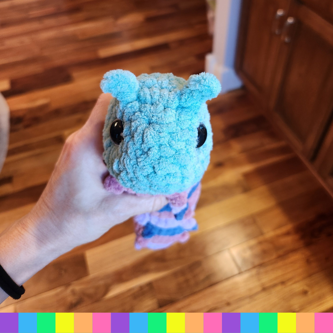 Crochet Caterpillar Plushie 