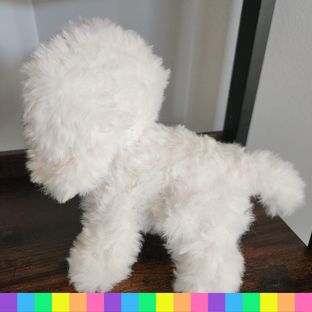 Fuzzy Puppy Plushie