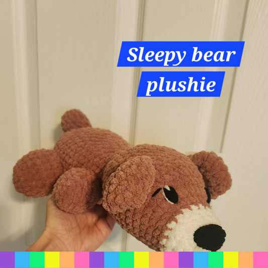 Sleepy Bear Plushie