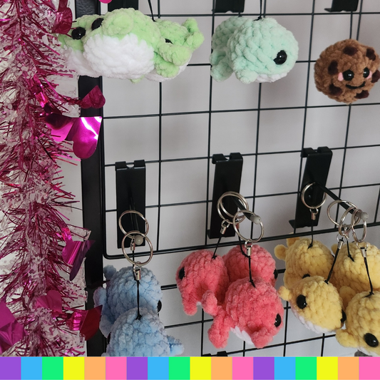 Whale Keychain
