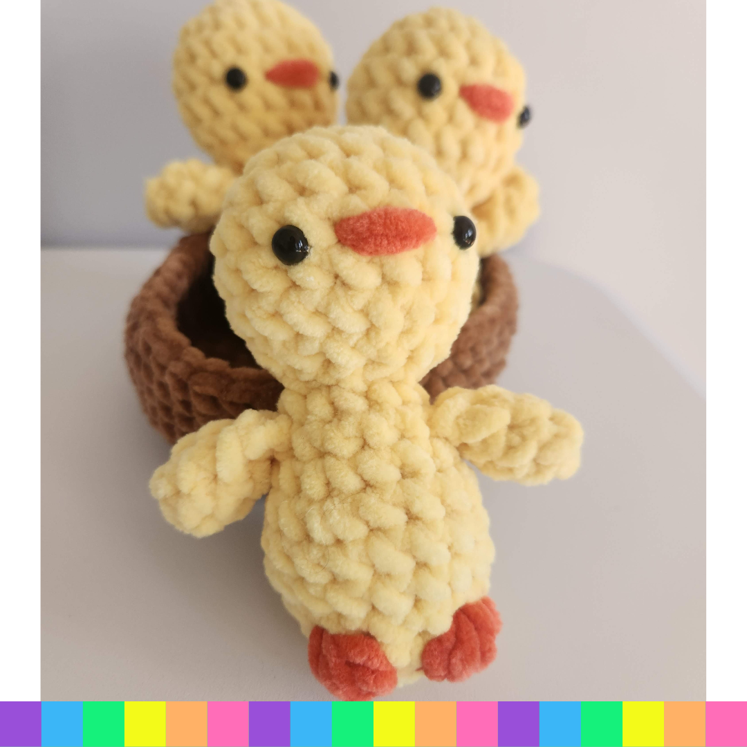 Chicks in a Nest Plushie