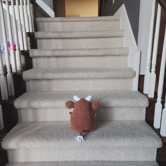 Crochet Bull Plushie