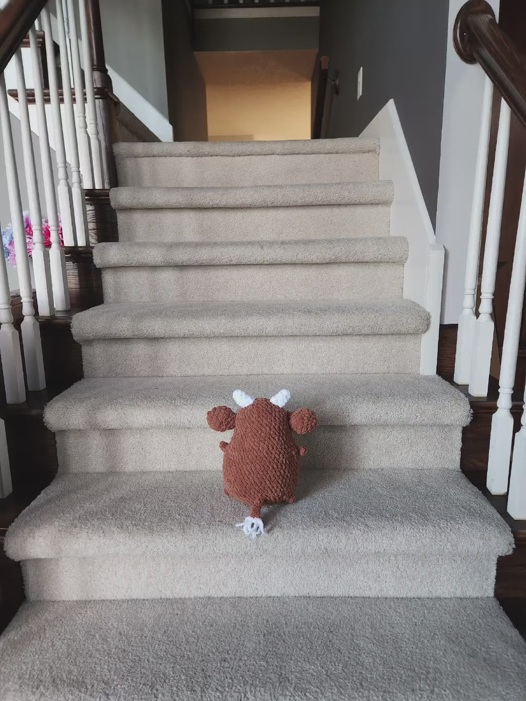 Crochet Bull Plushie