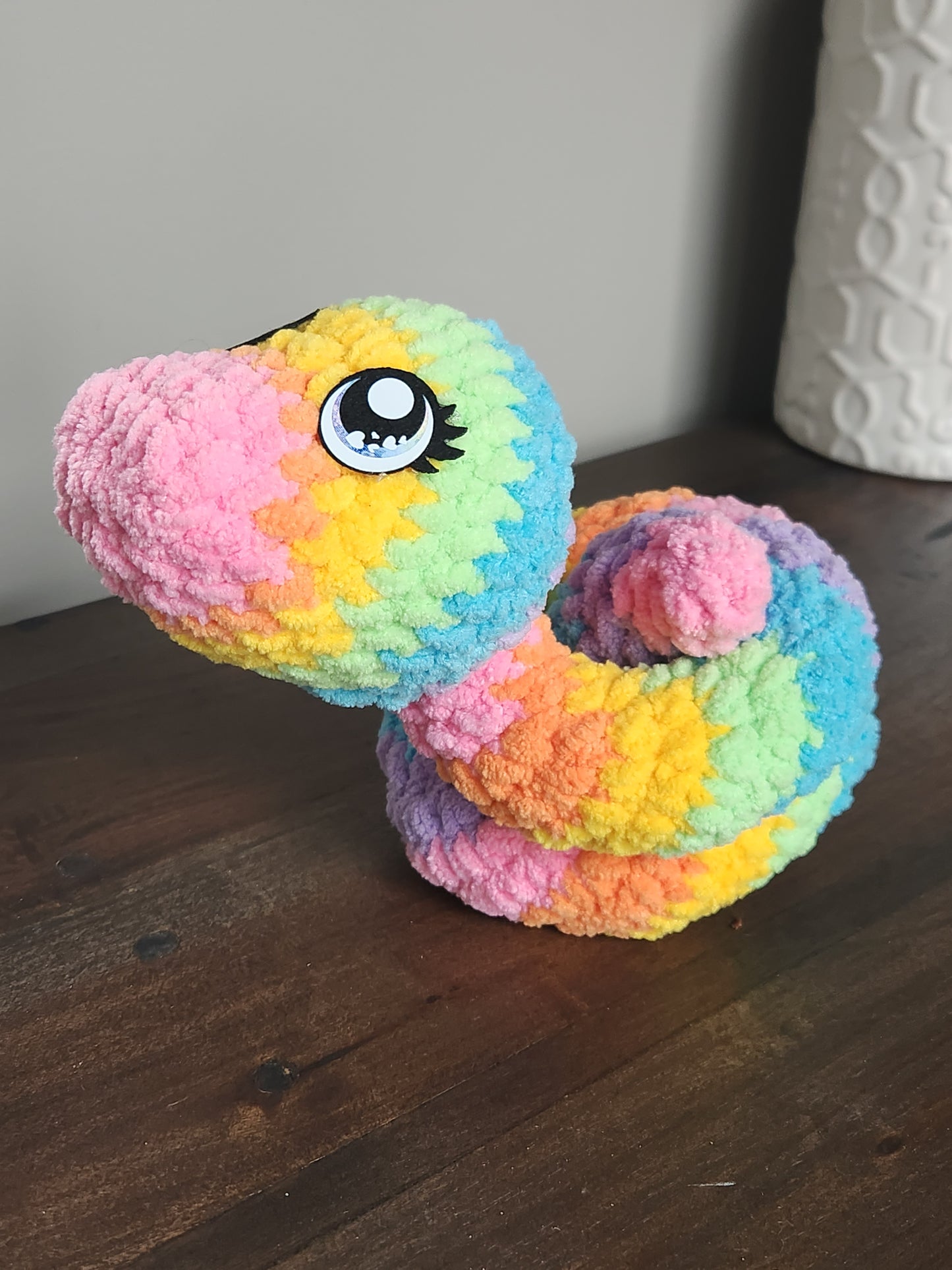 Snake plushie