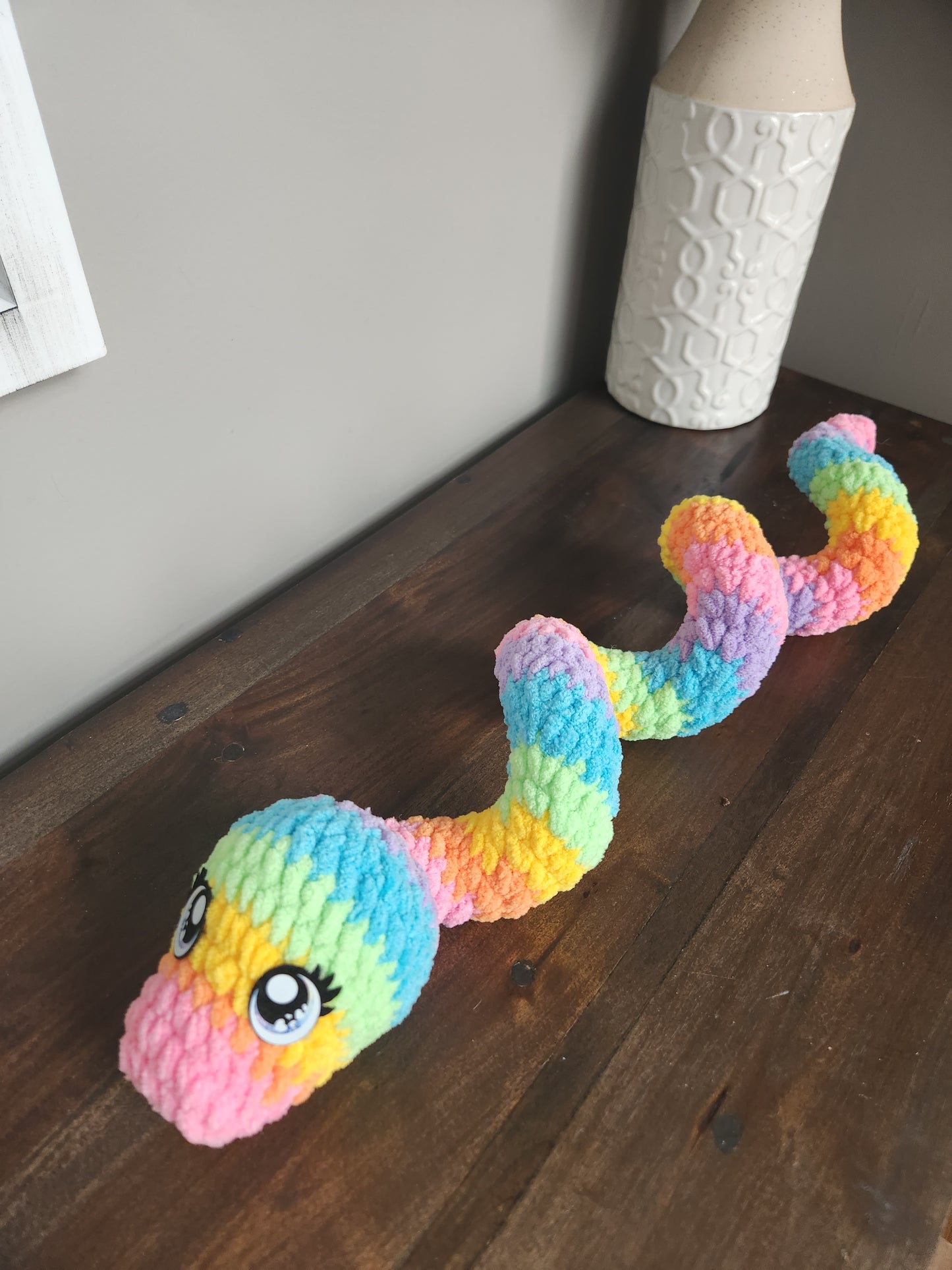 Snake plushie